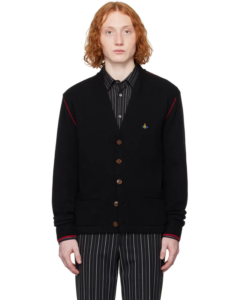 Vivienne Westwood Black Alex Cardigan Ss25-n401