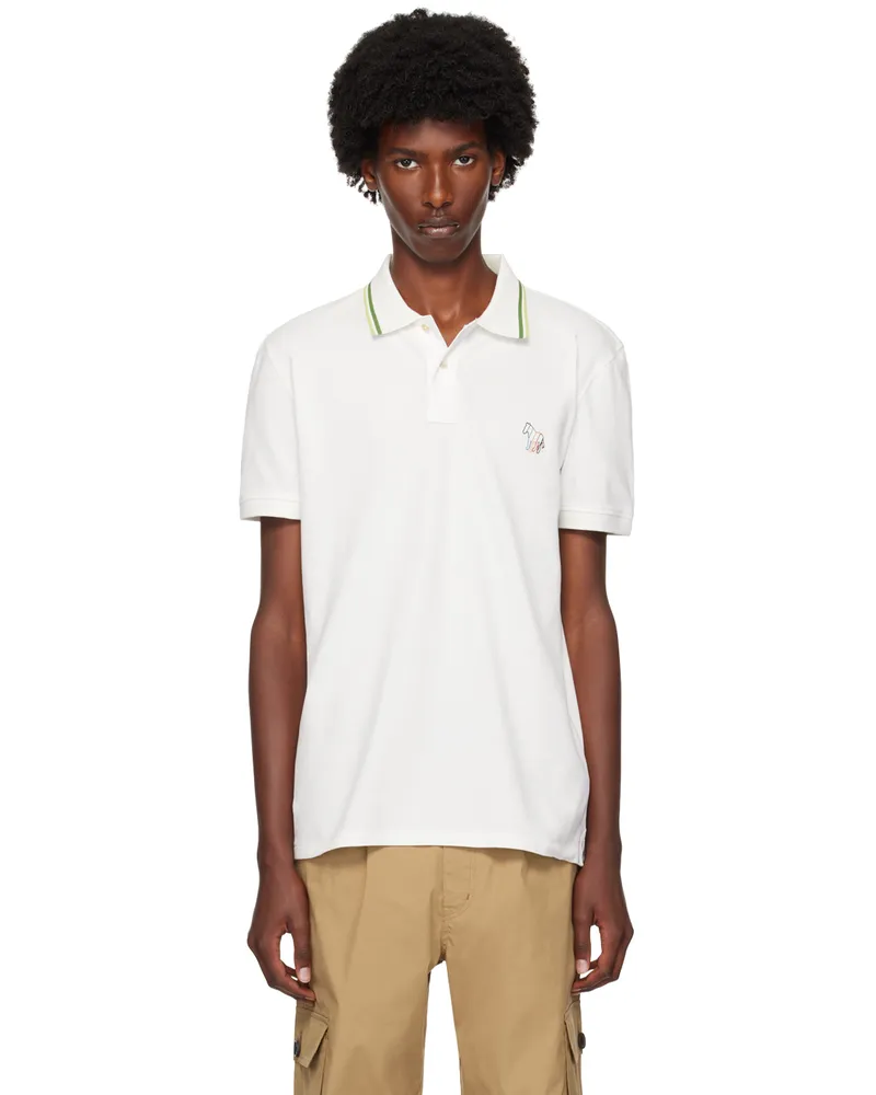 Paul Smith White Zebra Polo 02a