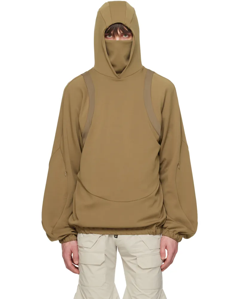 Uncertain Factor Khaki Grude Patrol Hoodie Rain