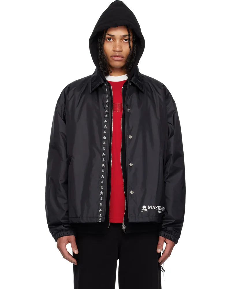 Mastermind World Black Coach Jacket Black
