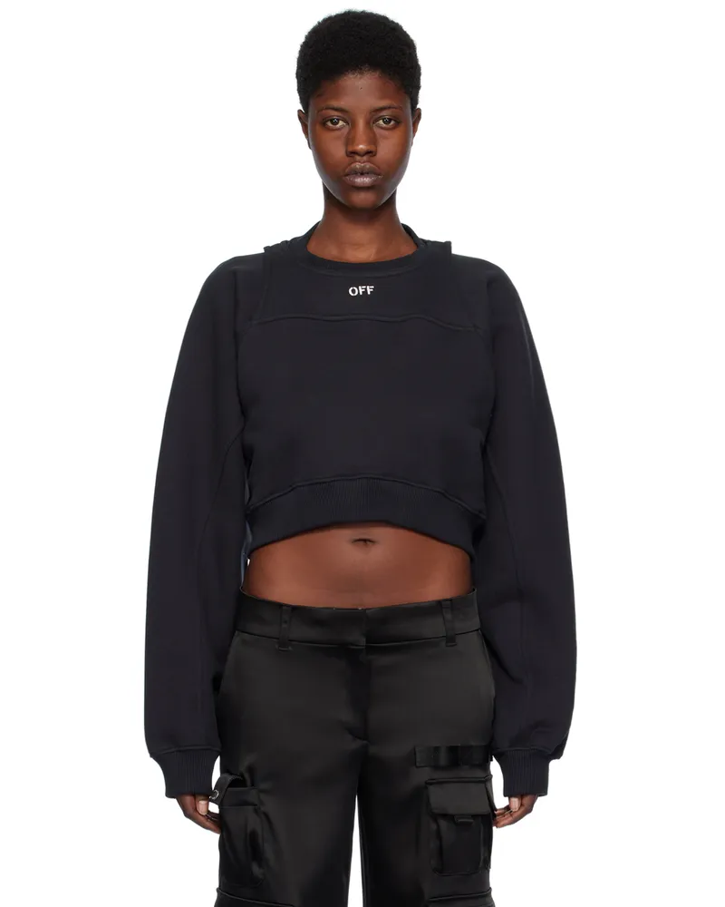 OFF-WHITE Black 'Off' Stamp Sweatshirt Black