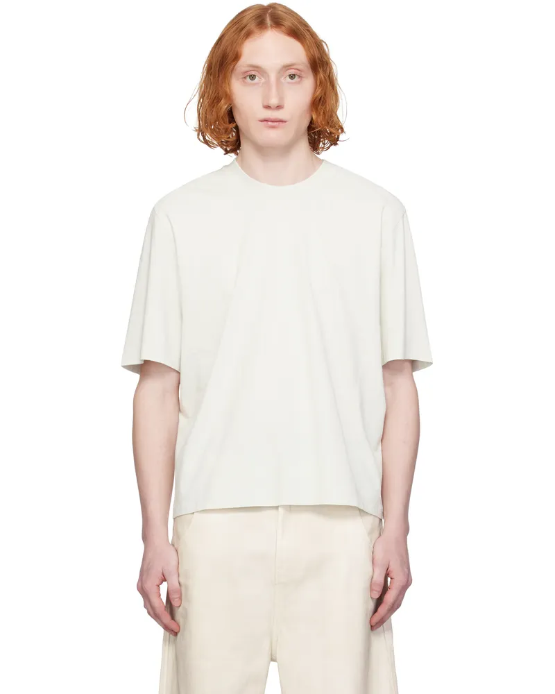 Entire Studios Off-White Dart T-shirt Rice
