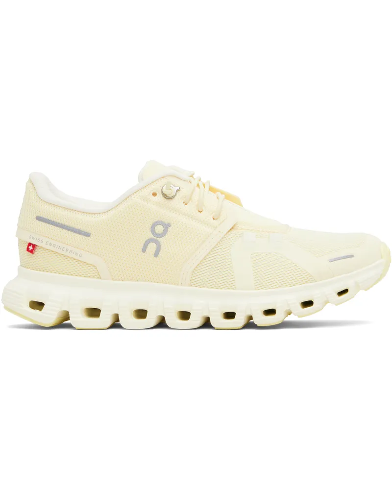 ON Yellow Cloud 6 Sneakers Castor