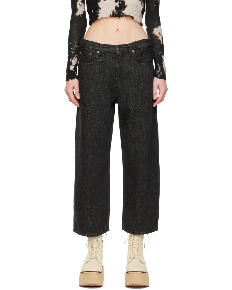 R13 Black Ankled D'Arcy Jeans Koze