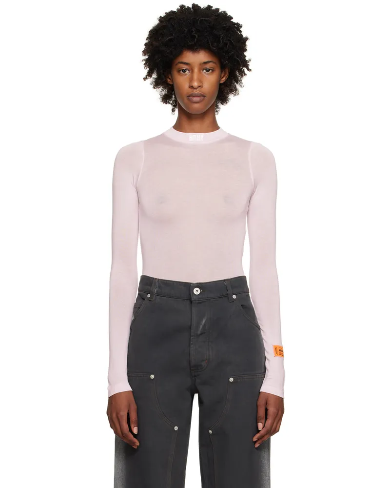 Heron Preston Pink 'HPNY' Bodysuit Pink
