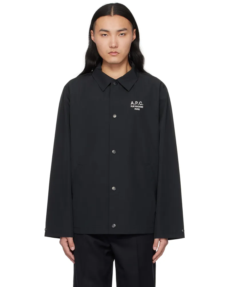 A.P.C. Black Regis Jacket Lzz