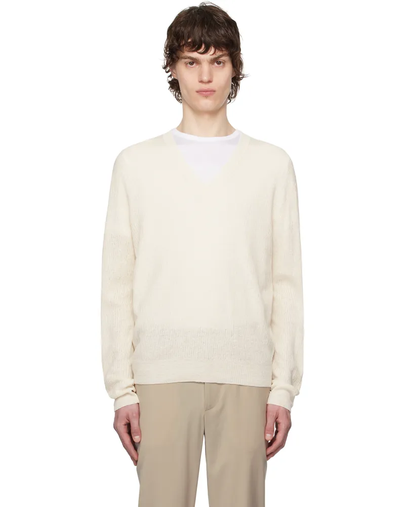 BARENA Beige Vignal Alafin Sweater Avorio
