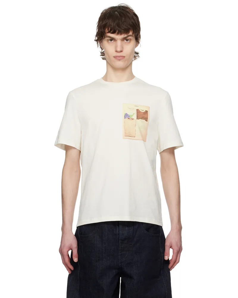 Jacquemus Off-White 'Le T-shirt Vintage' T-shirt 1jb