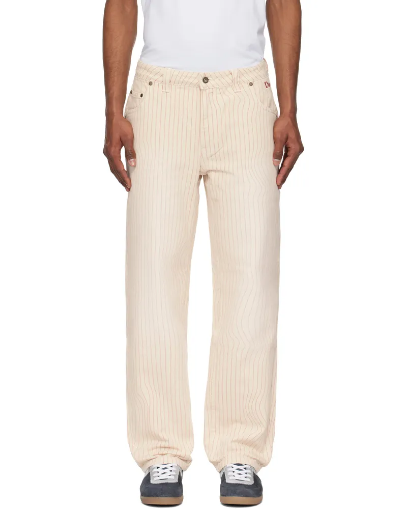 Dime Off-White Classic Relaxed Jeans Warm