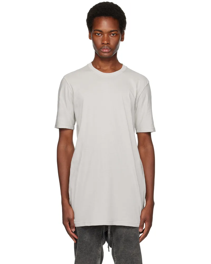 Boris Bidjan Saberi Gray TS5 T-Shirt Light