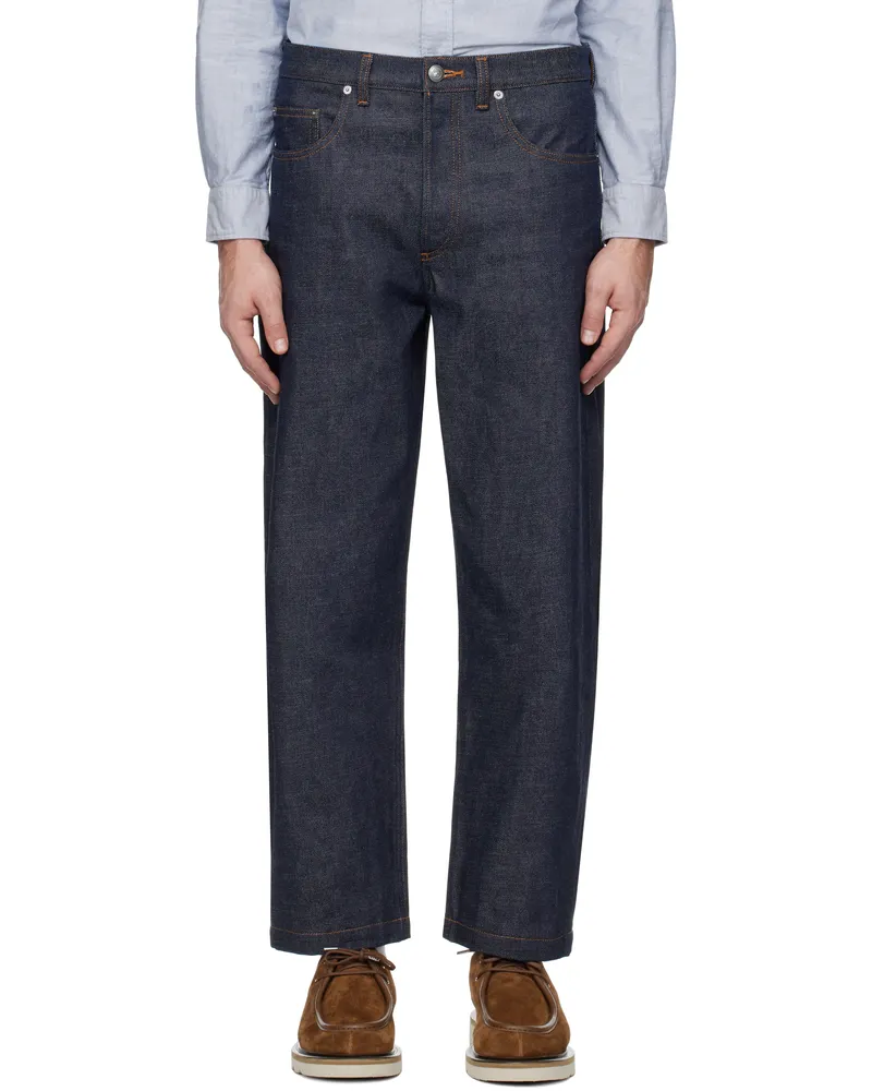 A.P.C. Navy Achille Jeans Iai
