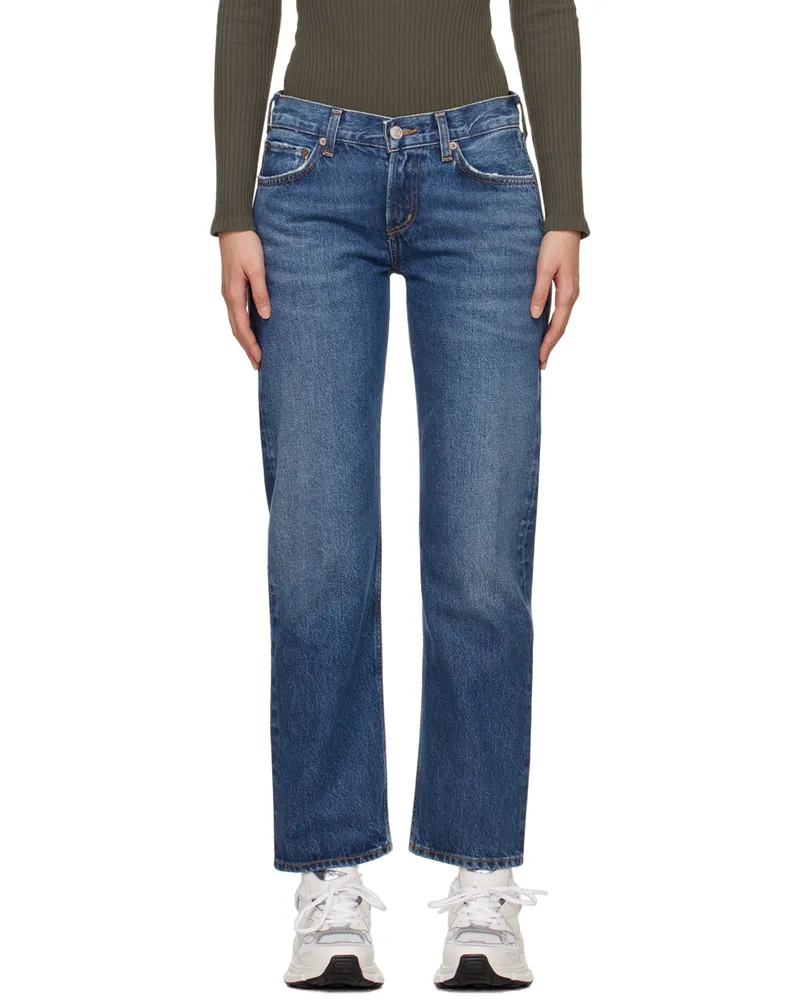 AGOLDE Blue Amber Jeans Milestone