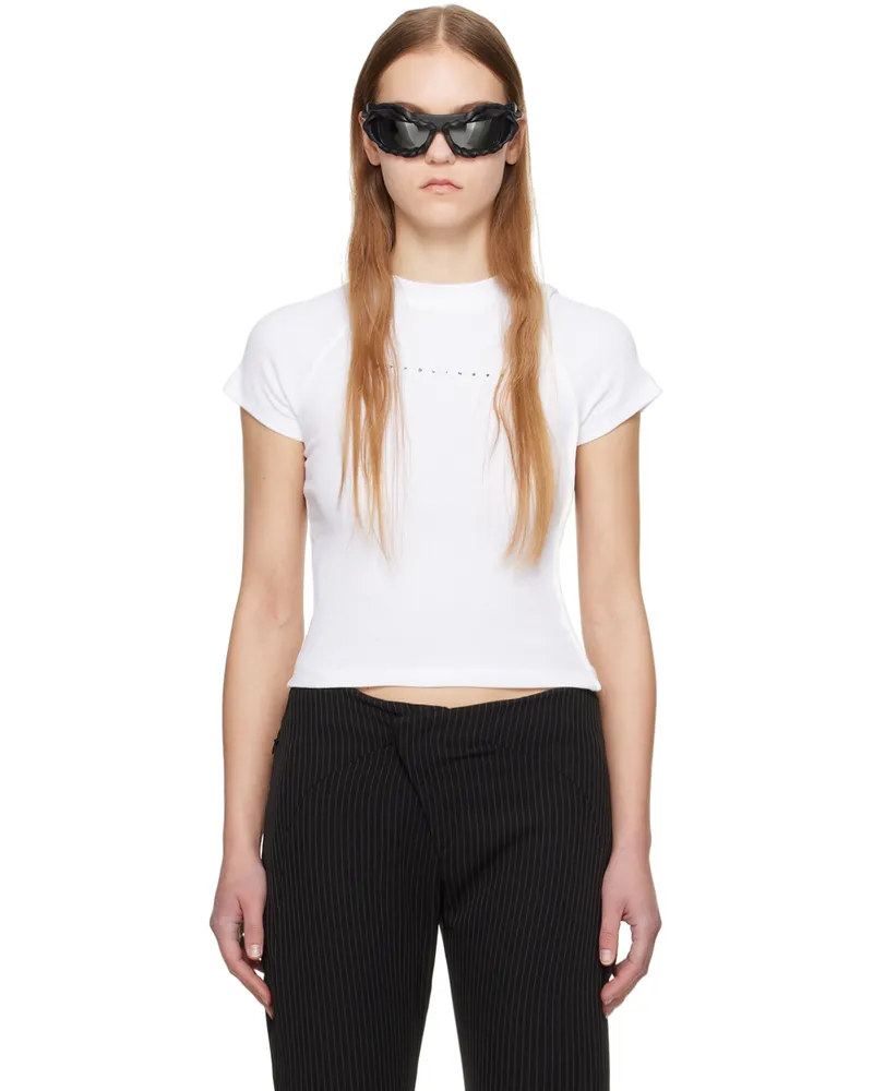 OTTOLINGER White Deconstructed T-Shirt White