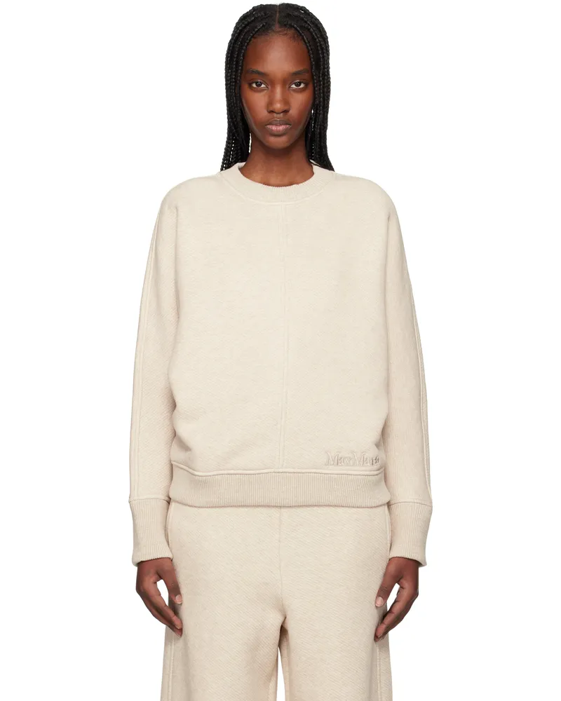 Max Mara Beige Cral Sweatshirt 002