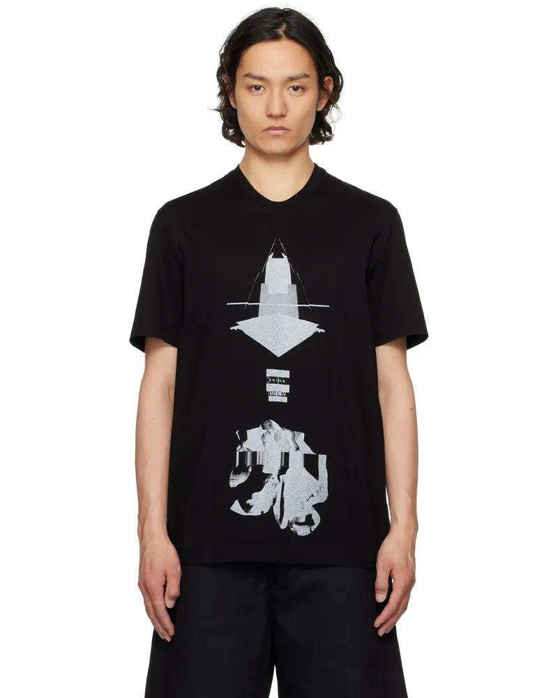 Julius Black Anima Base T-shirt Black