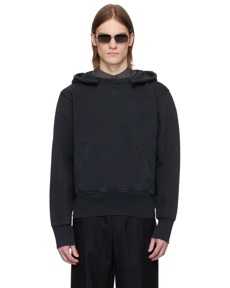 Our Legacy Black Relic Hoodie Pigment