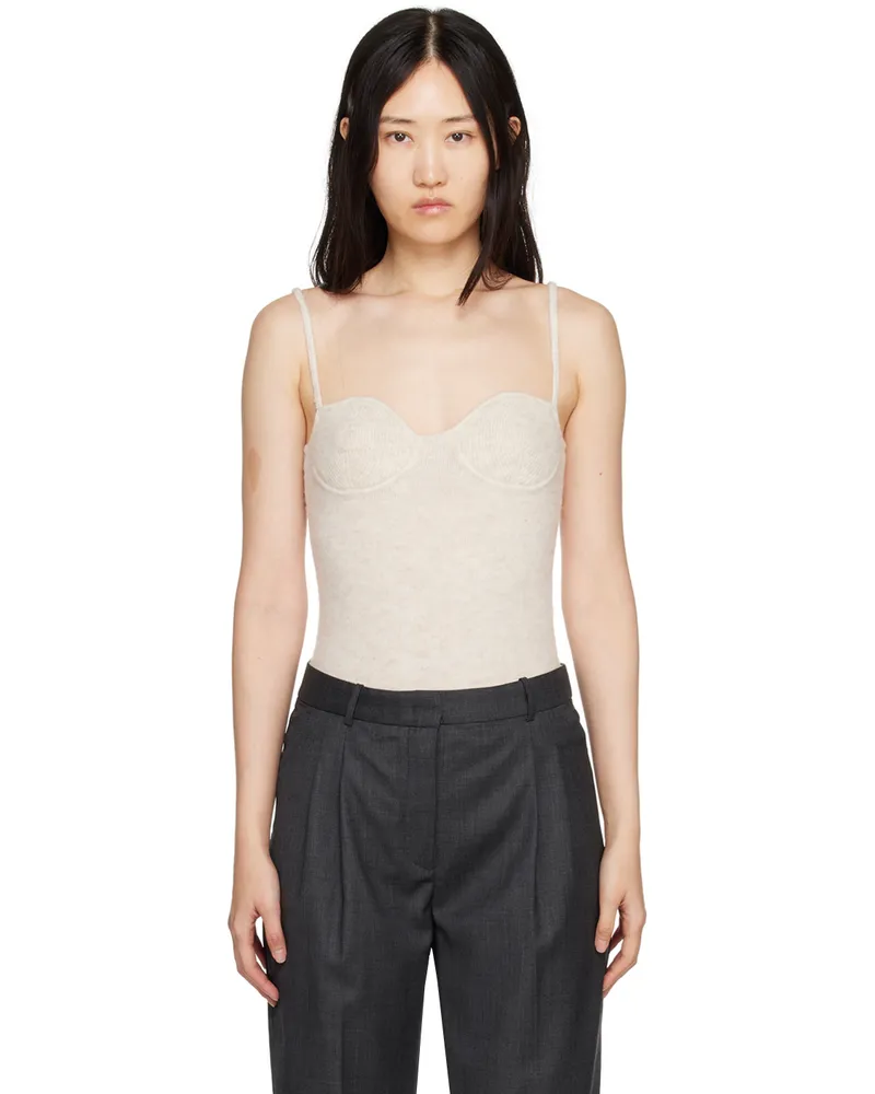 The Garment Off-White 'The Courchevel' Bodysuit Oatmeal