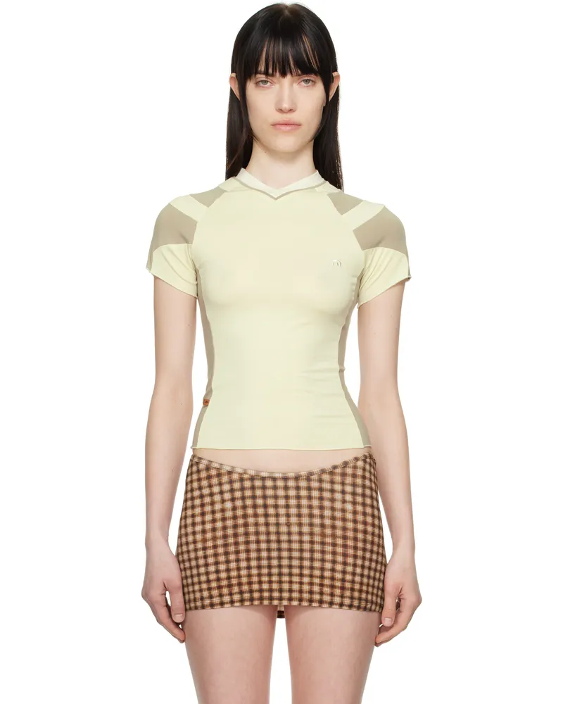 Miaou Yellow Mel T-shirt Claire