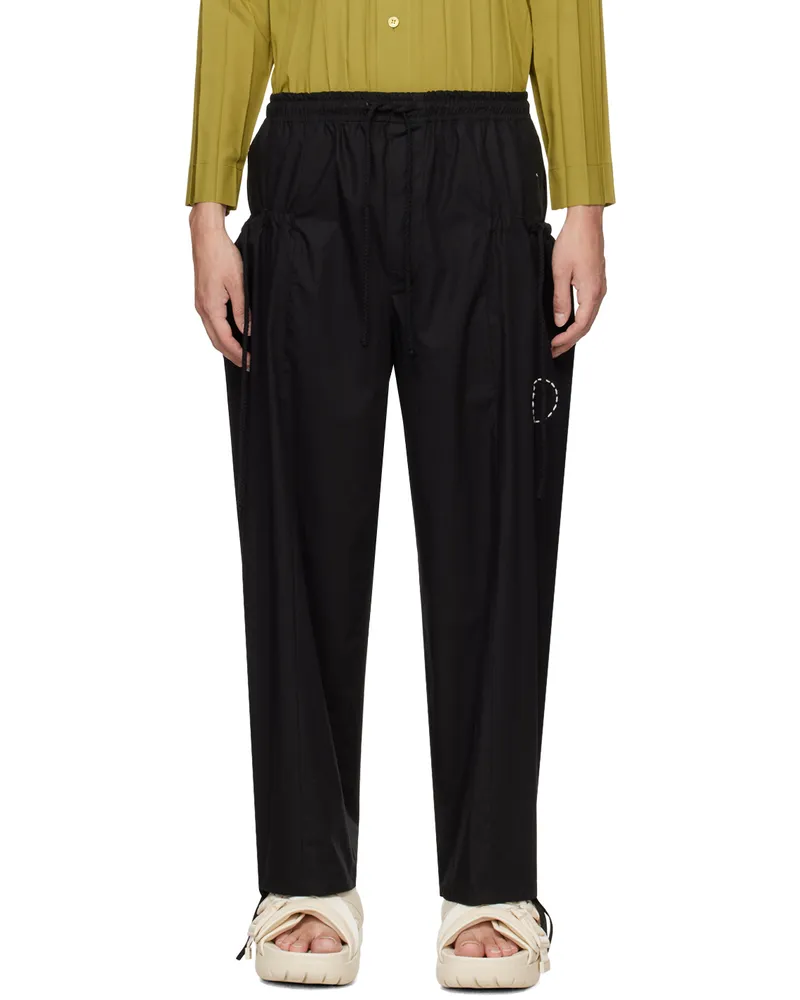 Craig Green Black Circle Trousers Black