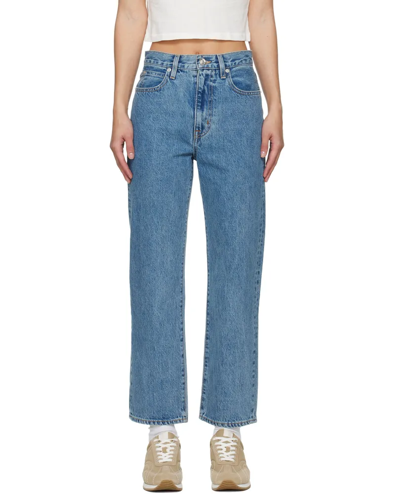 SLVRLAKE Blue London Crop Jeans Satisfaction