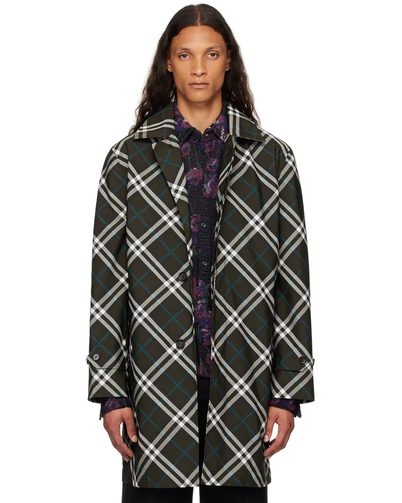 Burberry Brown Check Jacket Snug