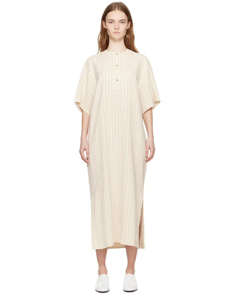 Totême Beige Loose Tunic Midi Dress 134