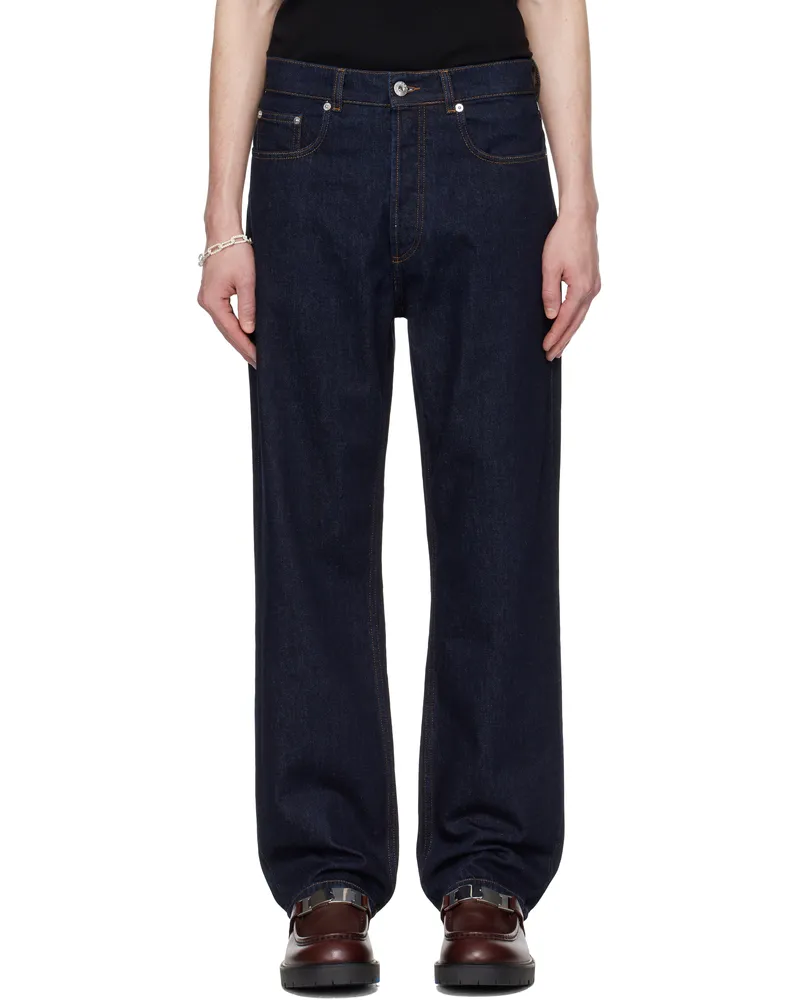 J.W.Anderson Indigo Straight Leg Denim Jeans 870