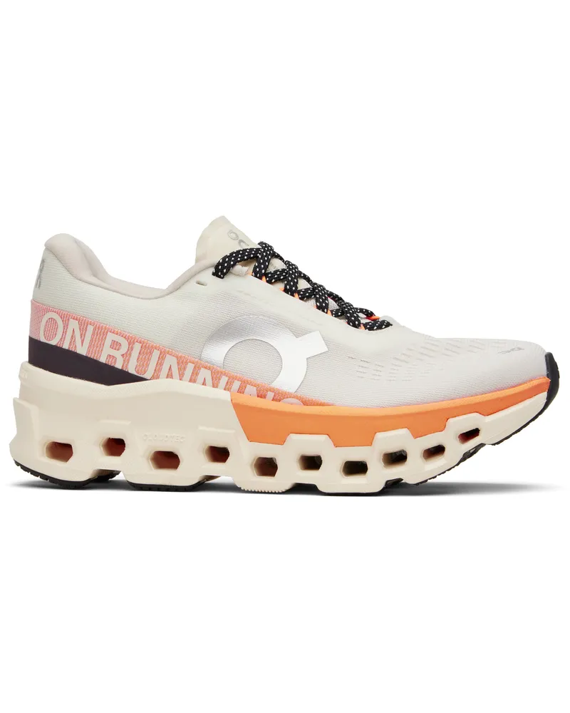 ON Off-White Cloudmonster 2 Sneakers Ivory