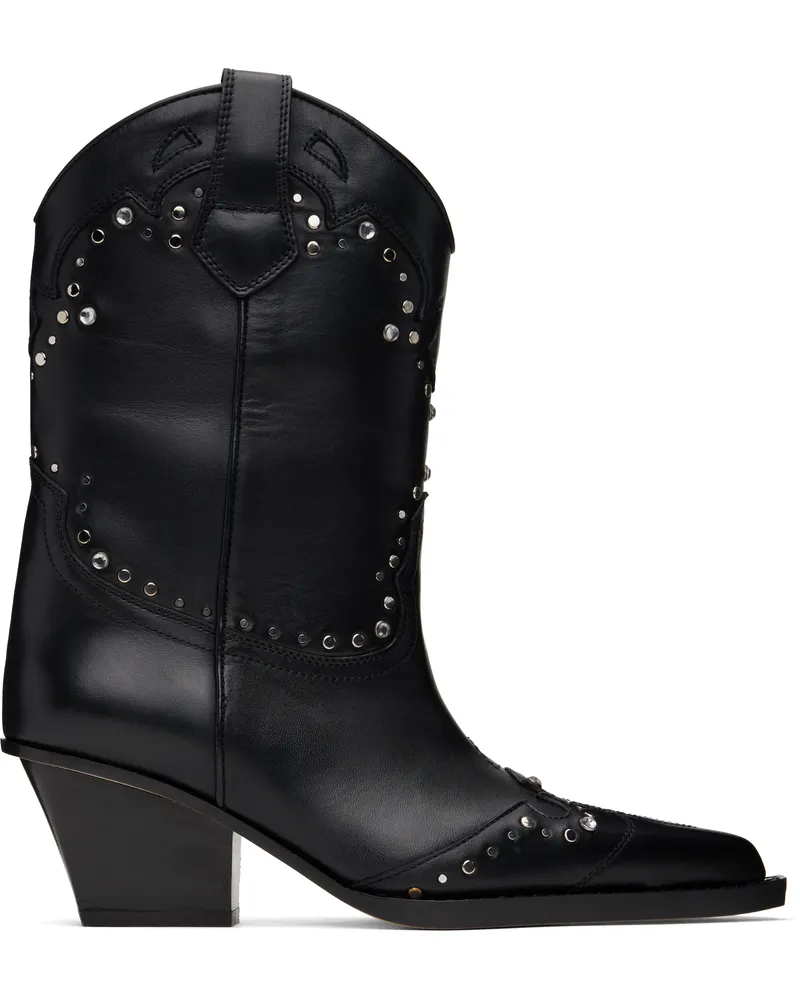 Paris Texas Black Janice 60 Boots Black