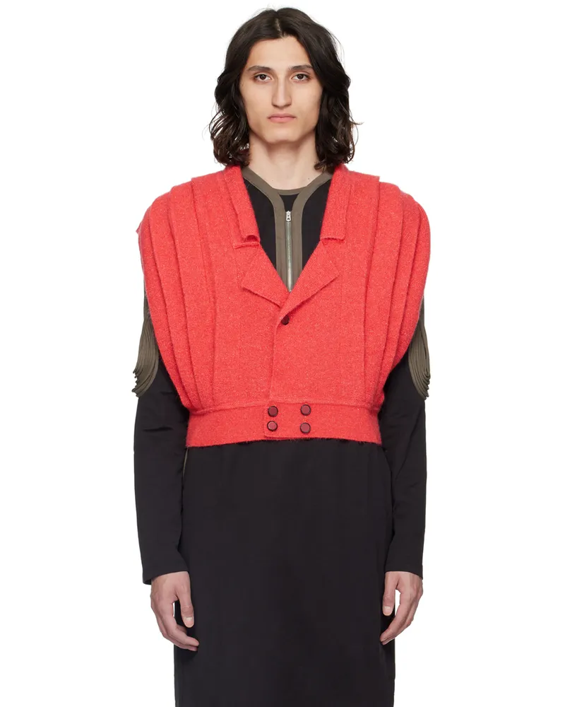 KIKO KOSTADINOV Pink Orson Cardigan Shiny