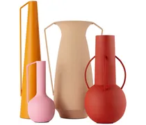 Multicolor Roman Vase Set