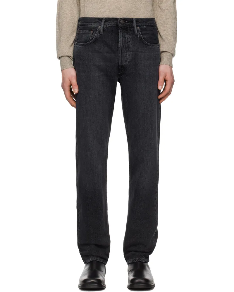 Acne Studios Black Regular Fit 1996 Jeans 900