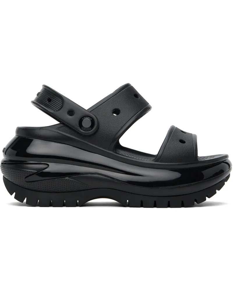 Crocs Black Mega Crush Sandals Black