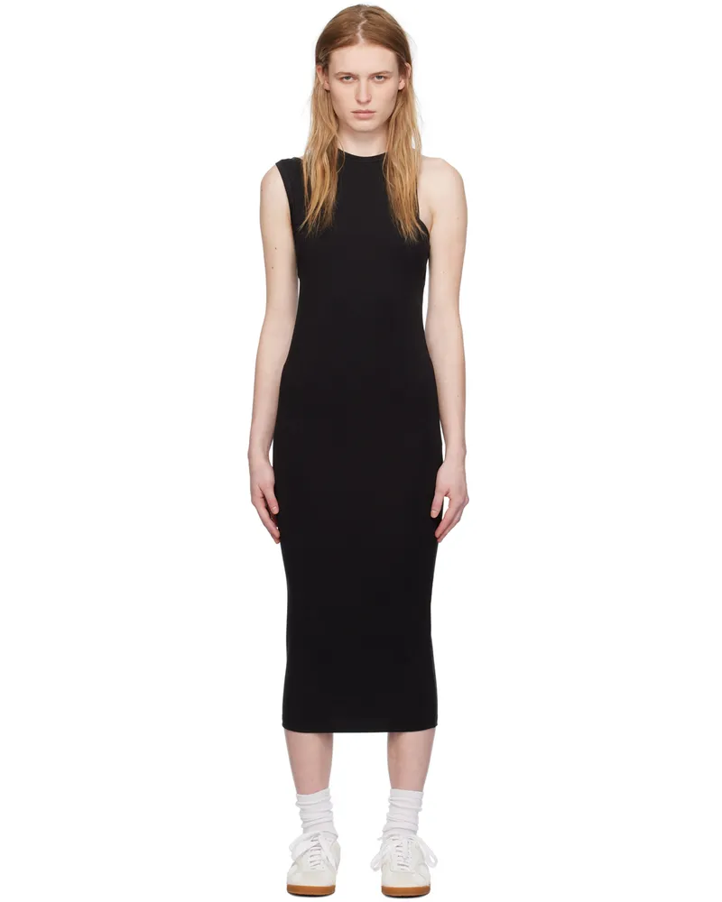 HUGO BOSS Black Layered Midi Dress 1