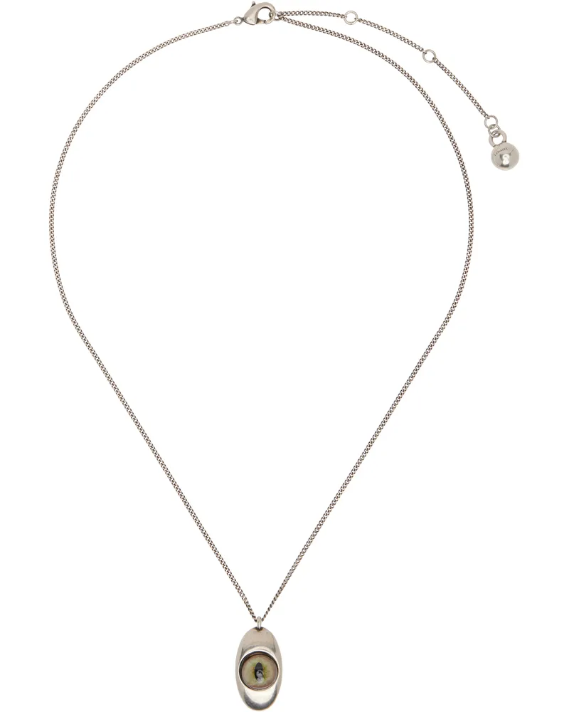 Christophe Lemaire Cat Eye Pendant Necklace Br098