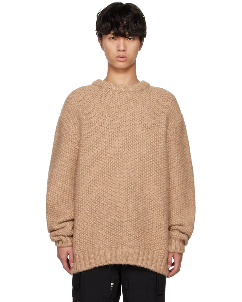 Givenchy Beige Balaclava Sweater 280-beige