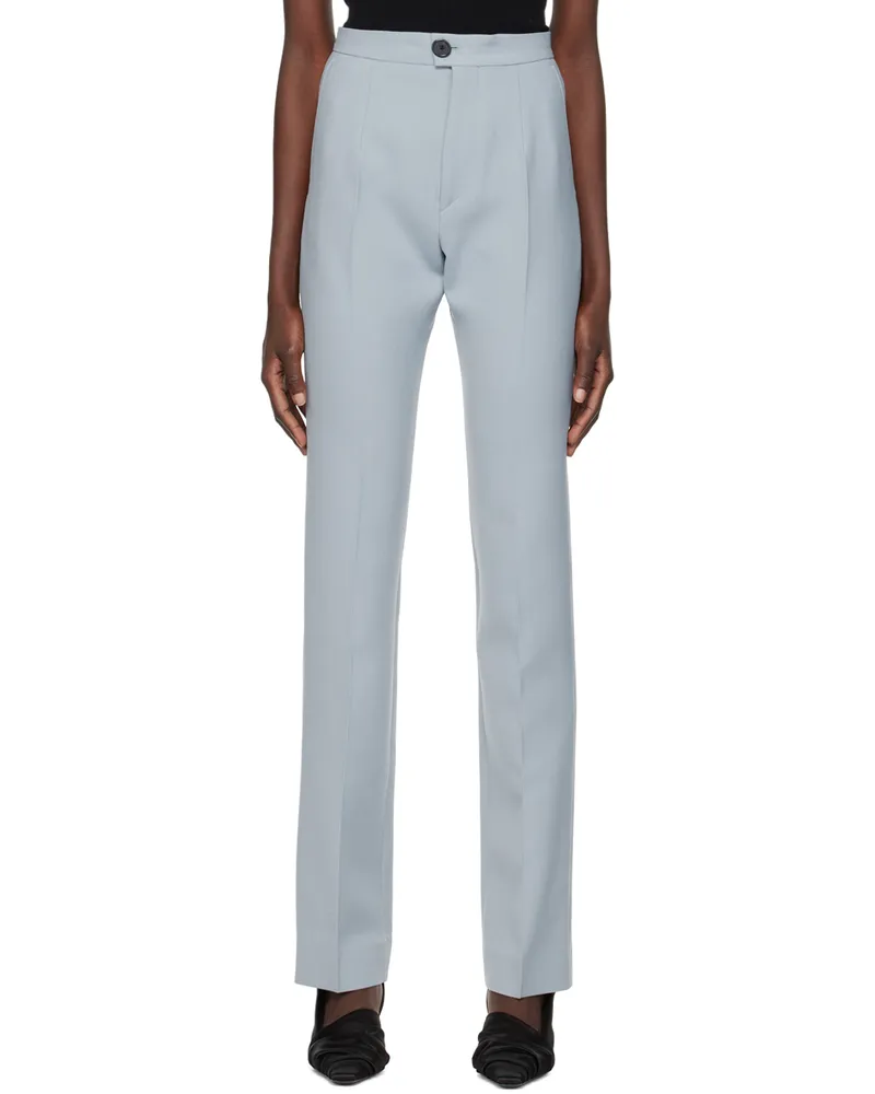 KWAIDAN EDITIONS Gray Slim Leg Trousers Grey