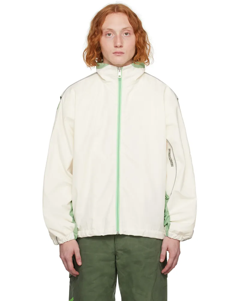 Robyn Lynch Off-White Paneled Jacket 24496983