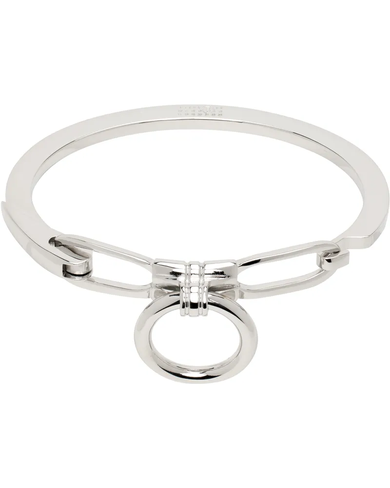 Maison Margiela Silver Object Trouve Bracelet 951