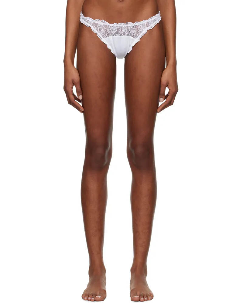Le Petit Trou White Mariage Briefs White