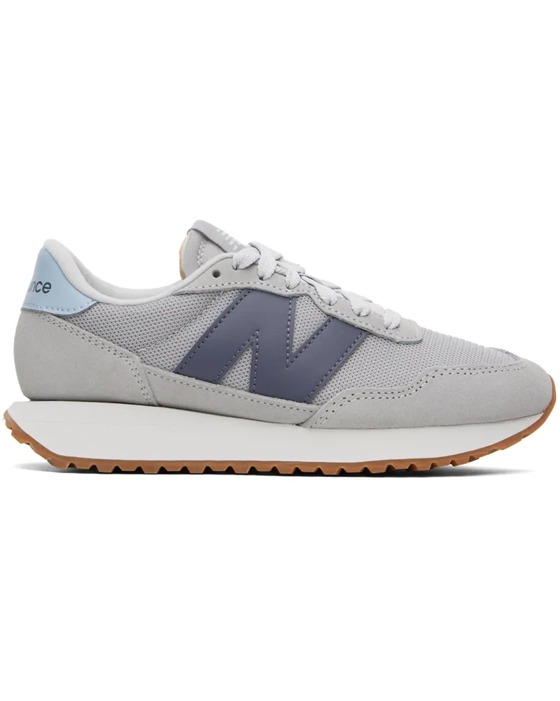 New Balance Gray 237 Sneakers Raincloud