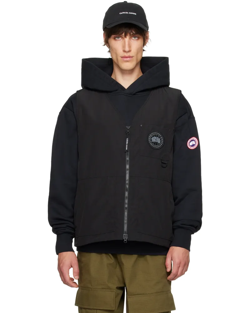 Canada Goose Black Canmore Vest Black