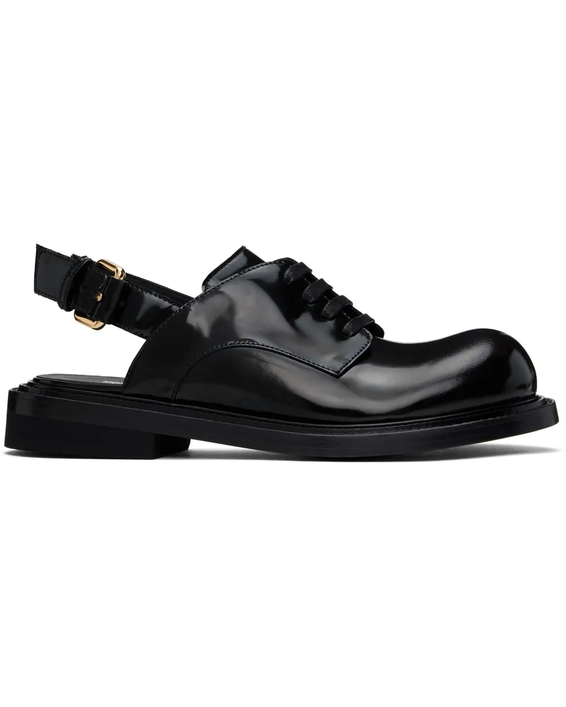 Moschino Black Oliver Loafers Black