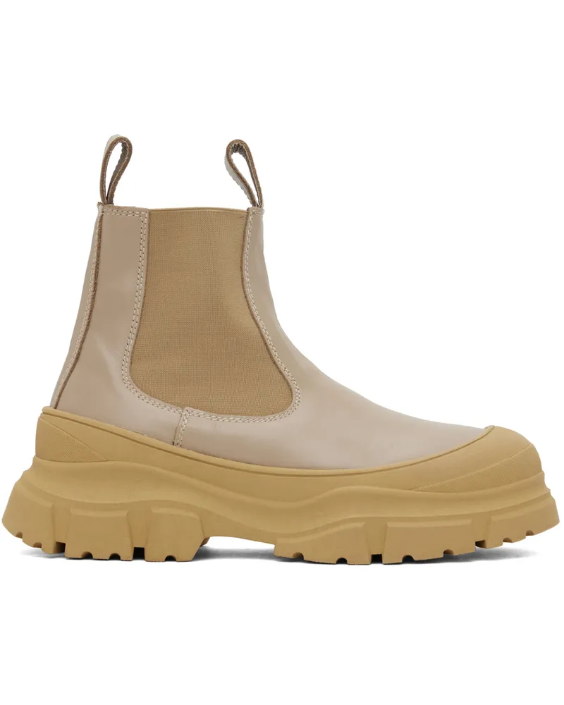 Sofie D'Hoore Beige Fabulous Chelsea Boots Sahara