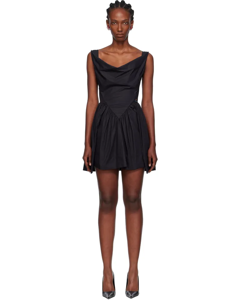 Vivienne Westwood Black Sunday Minidress N401