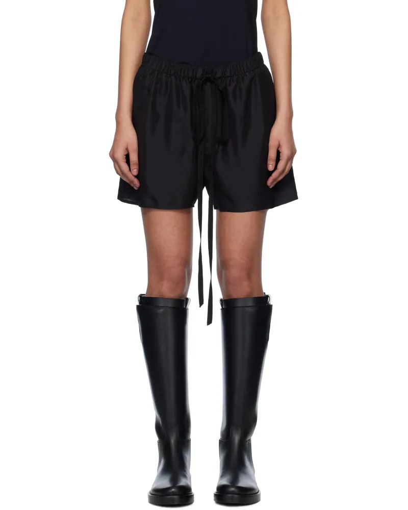 Ann Demeulemeester Black Gea Boxer Shorts 099