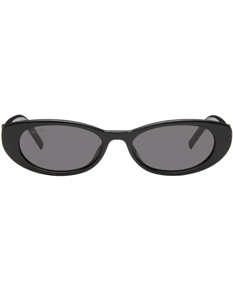 Gucci Black G String Sunglasses Black-black-grey