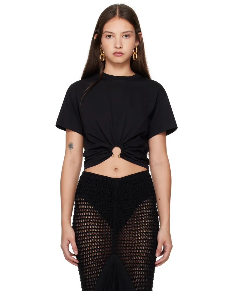 Paco Rabanne Black Piercing T-shirt P001