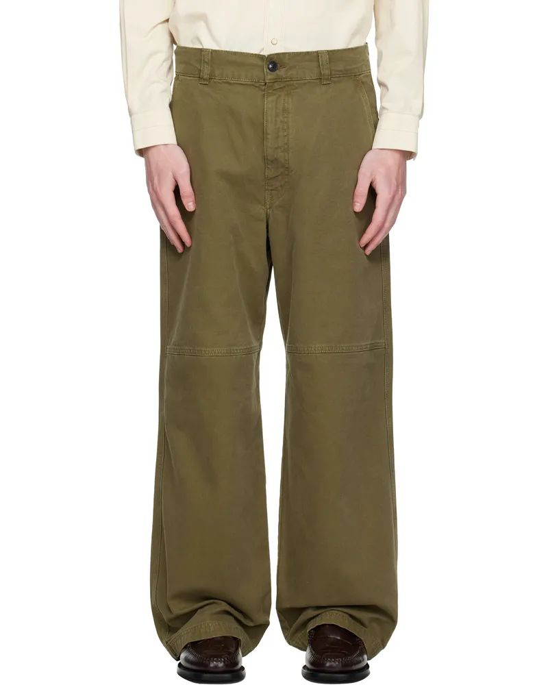 Hope Khaki Workwear Trousers Vintage