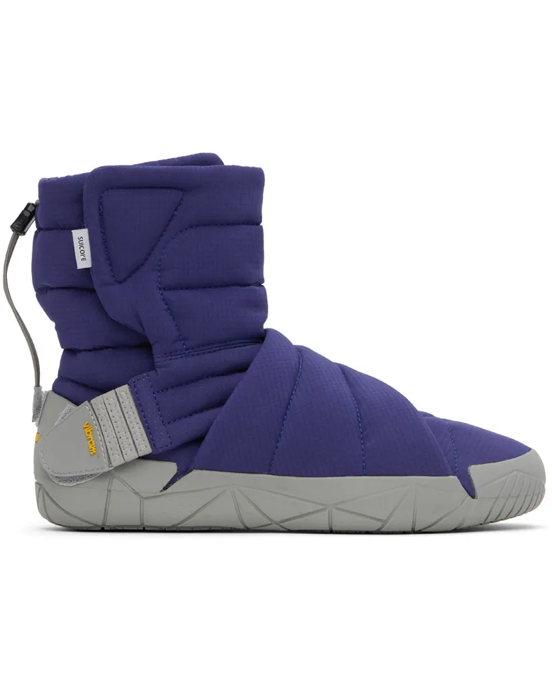 SUICOKE Navy FUTON-HI Boots Navy